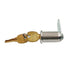 CompX National Cam Lock 1 3/16" Bright Nickel Keyed Alike Stock Locks C8053-14A
