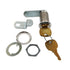 CompX National Cam Lock 1 3/16" Bright Nickel Keyed Alike Stock Locks C8053-14A