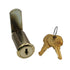 CompX National Cam Lock 1 7/16" Bright Brass Keyed Alike Stock Locks C8055-3