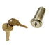 CompX National Disc Tumbler Cam Lock 1 3/4" Bright Brass Stock Locks C8060-3