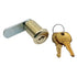 CompX National Cam Lock 1 3/16" Bright Brass Keyed Alike Stock Locks C8073-3