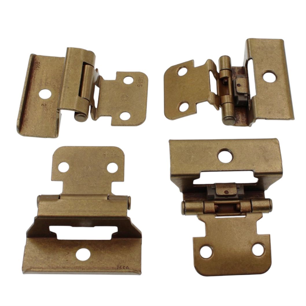 Amerock Sink Front Tip-Out Tray BP7560-BB Hinge 11" Almond Plastic 2 Pack C8463-12