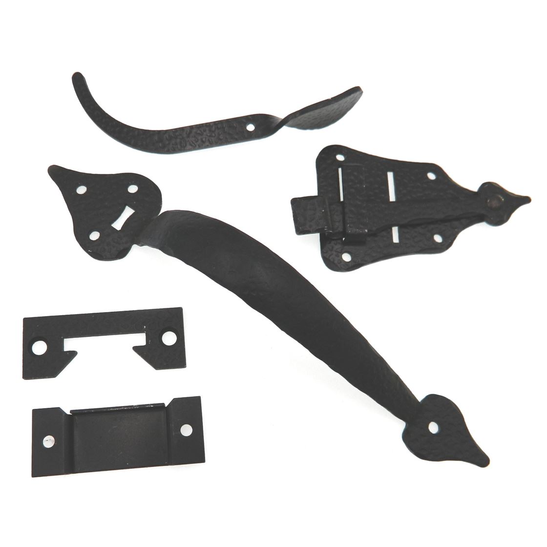 Amerock Colonial Black Cabinet Door Latch Reverse Bevel Box Strike C8512-CB