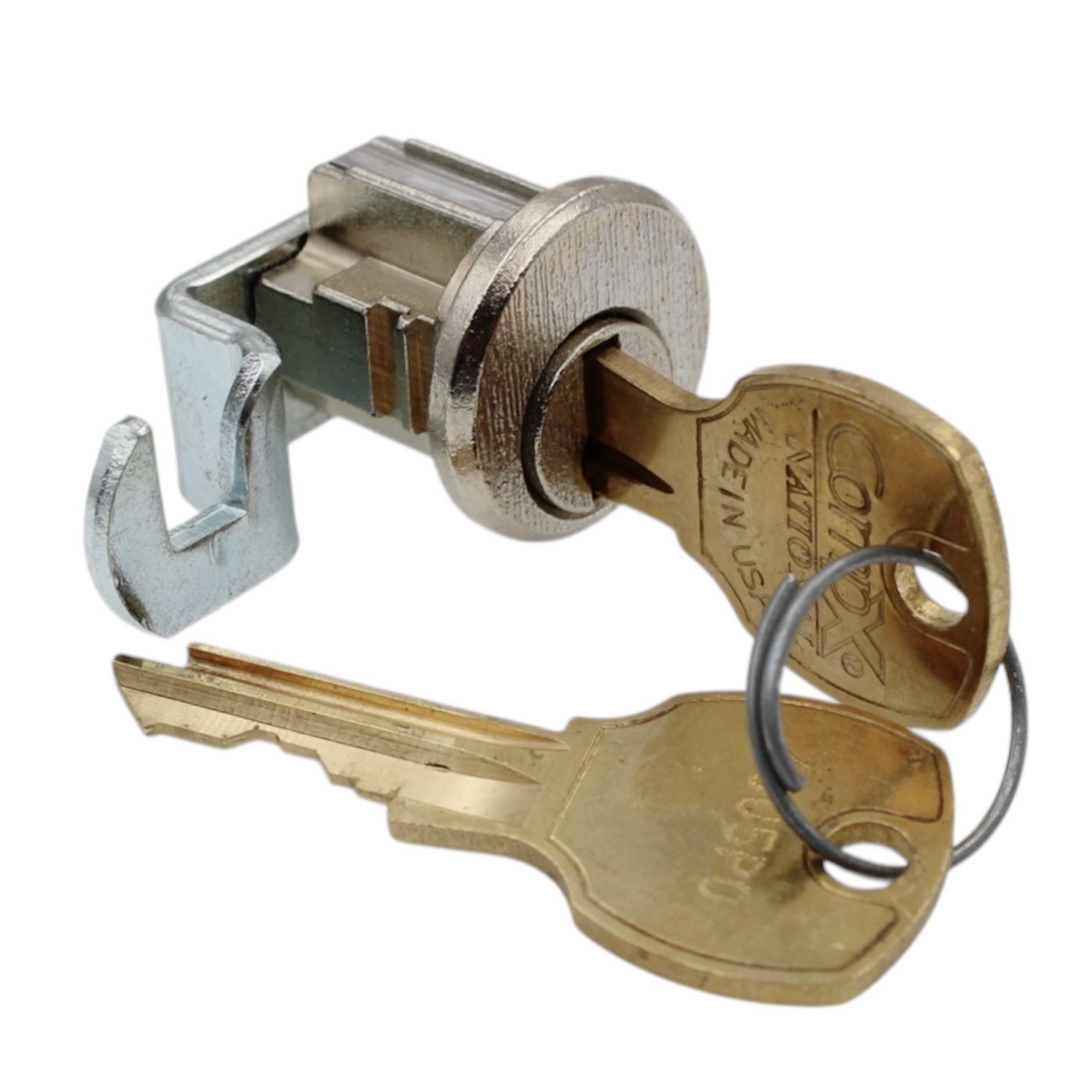 CompX Mailbox Lock Replaces Bommer Spring Hinge Lock Nickel C8724