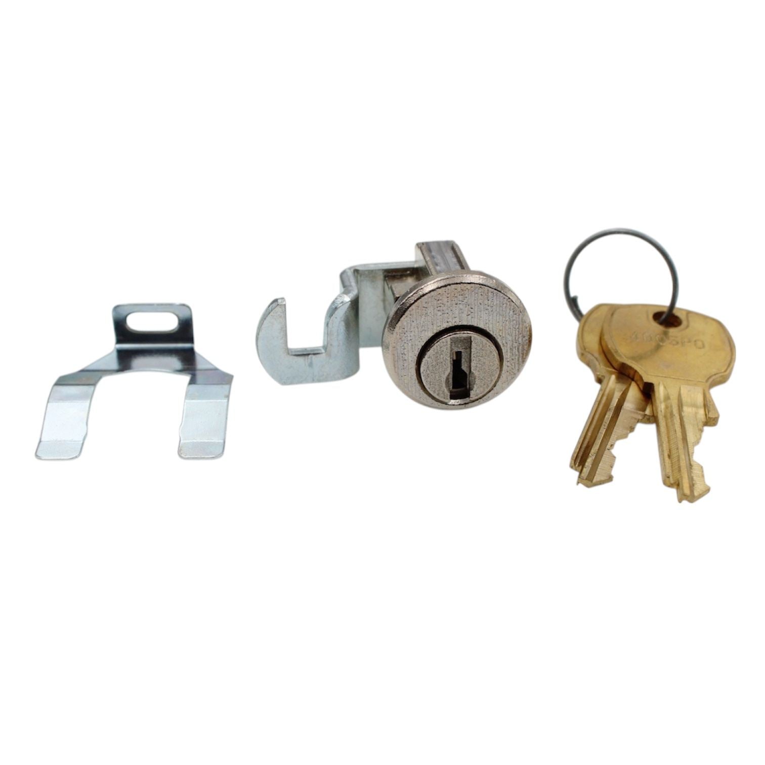 CompX Mailbox Lock Replaces Bommer Spring Hinge Lock Nickel C8724