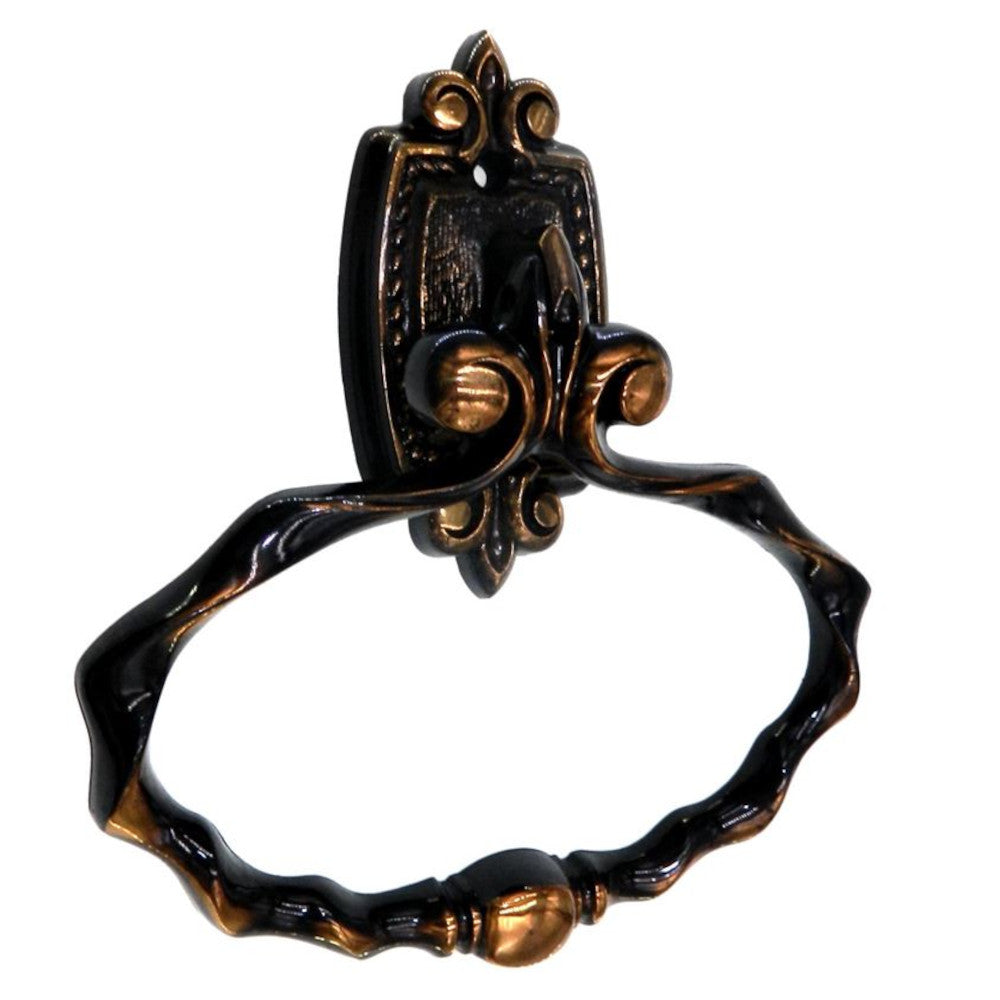 Vintage Amerock Bonaventure 6 Inch Towel Ring Regency Bronze 8856-RB