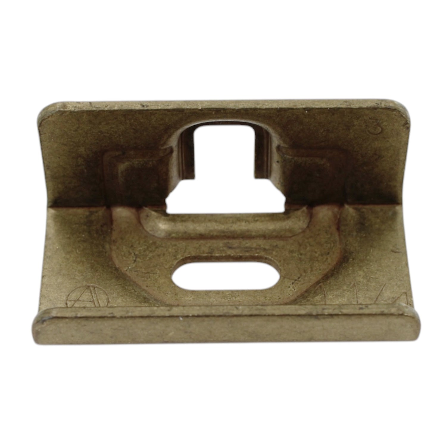 Amerock 1 1/4" Overlay Cabinet Hinge 2010 Mounting Base Plate Brass CM2008C-BB