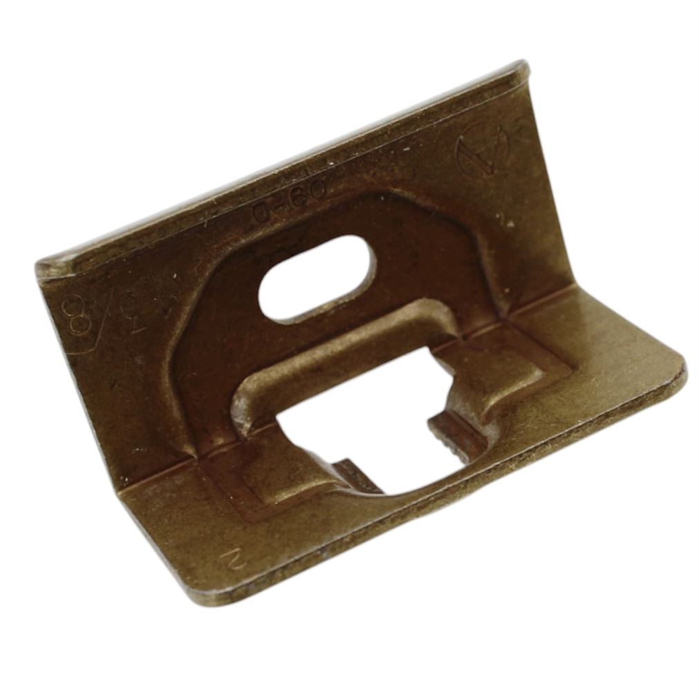 Amerock Brass Mounting Base Plate 1 3/8" Overlay For 2010 Hinge CM2009D-BB