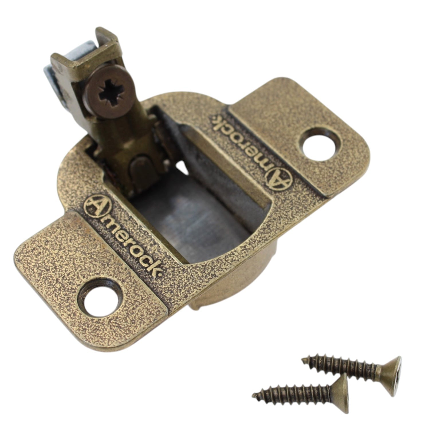 One Amerock 2010 Concealed Cabinet Hinge 45mm Blum Burnished Brass CM2042-3-BB