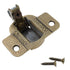 One Amerock 2010 Concealed Cabinet Hinge 45mm Blum Burnished Brass CM2042-3-BB