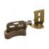 Amerock CM2604-BB - Bisagras ocultas de latón bruñido con cierre automático de 3/8" para gabinete con pivote/cuchillo