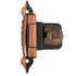 Single Demountable Cabinet Hinge 3/8" Inset Antique Copper CM7756-AC