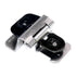 Pair Amerock Double Demountable Cabinet Hinges 1/4" Overlay Nickel BPR8701G10