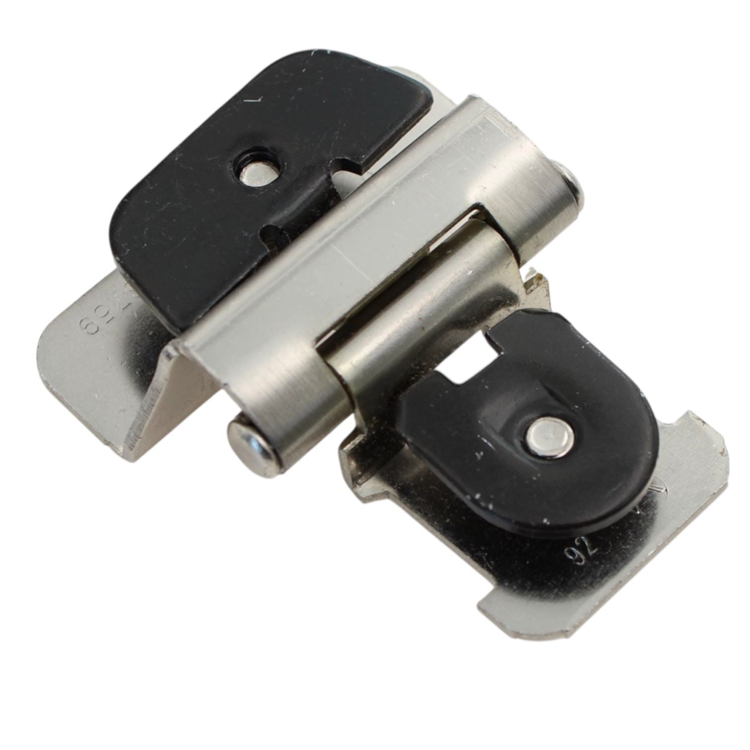 Amerock Double Demountable Cabinet Hinge 1/4" Overlay Sterling Nickel CM8701-G9