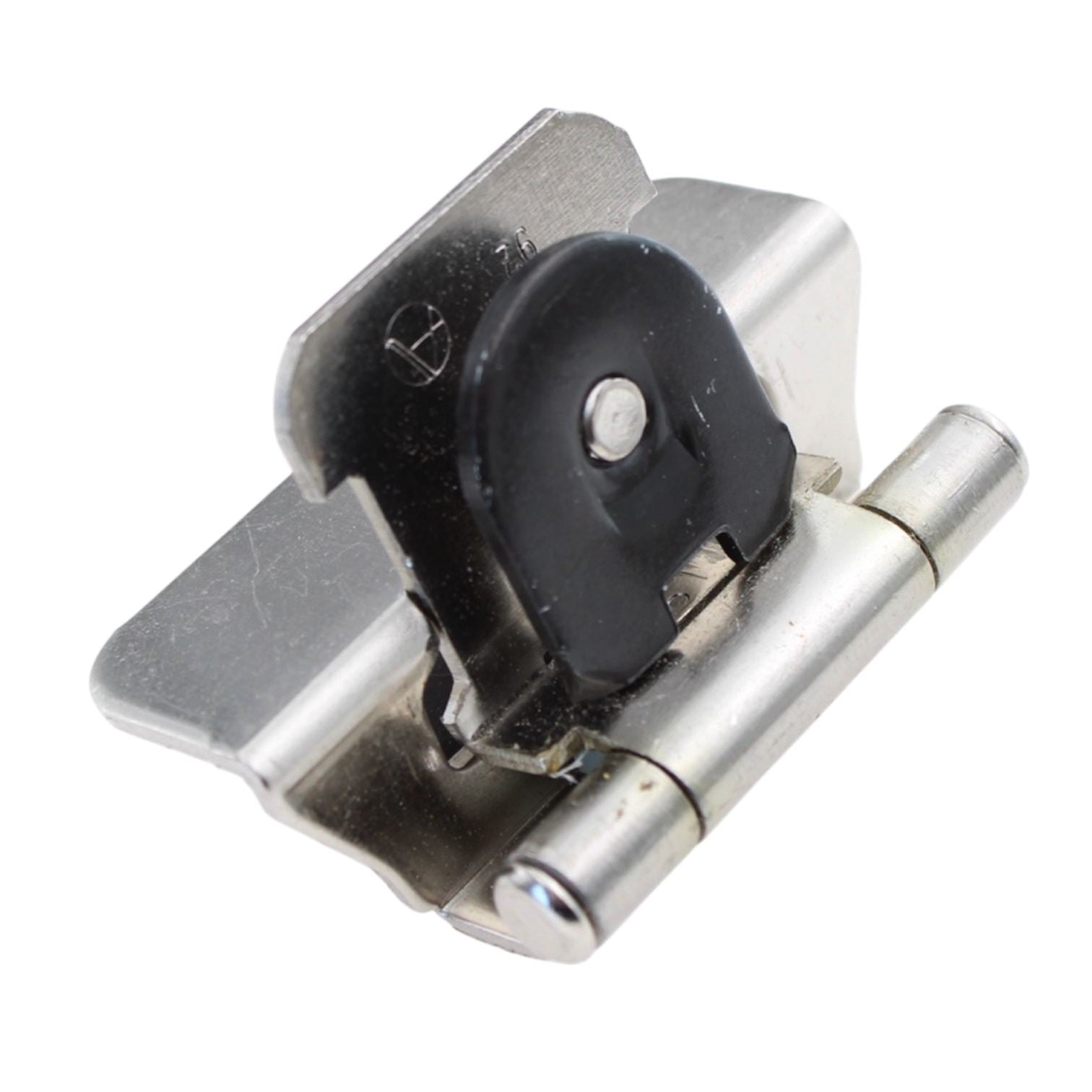 Amerock Double Demountable Cabinet Hinge 1/4" Overlay Sterling Nickel CM8701-G9
