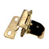 Single Demountable Cabinet Hinge 1/2" Overlay, Polished Brass CM8719T4-3