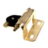 Single Demountable Cabinet Hinge 1/2" Overlay, Polished Brass CM8719T4-3