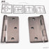 Warwick 15 Pack 3 Inch Door Hinges, Square Corner, Bronze DA3011BZ