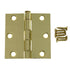 Warwick 15 Pack 3" Door Hinges Square Corner Polished Brass DA3011PB
