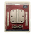 3 Pack Warwick 3 1/2" Door Hinge 5/8" Radius Corner Satin Nickel DA3012SN