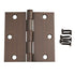 Warwick 15 Pack 3 1/2" Door Hinges Square Corner Bronze DA3013BZ