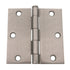 Warwick 15 Pack 3 1/2" Door Hinges, Square Corner, Satin Nickel DA3013SN
