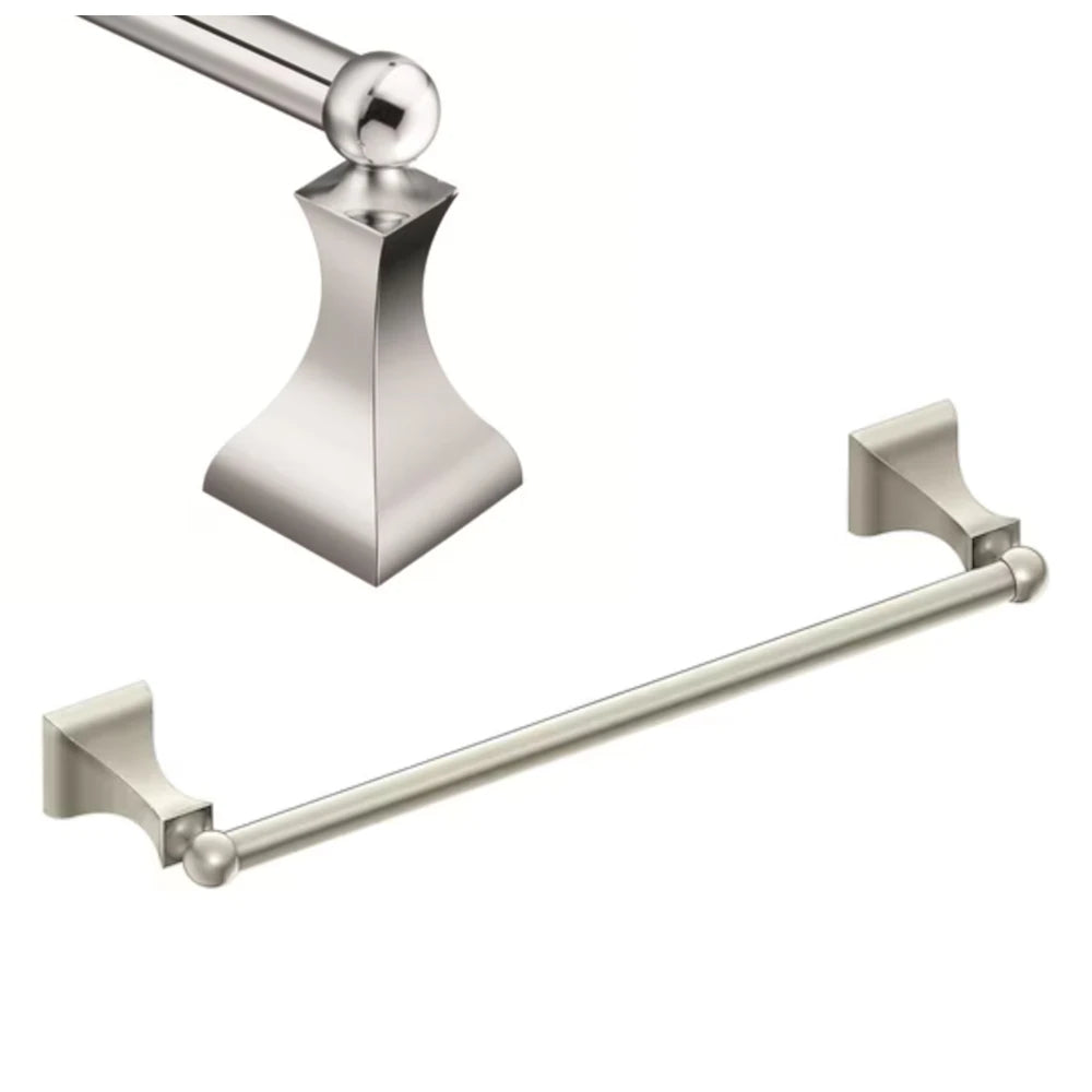 Moen Retreat Brushed Nickel 24" Towel Bar DN8324BN