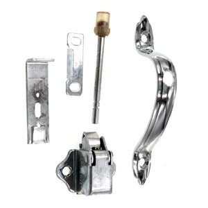 Amerock Cabinet Door Push Button Catch Polished Chromium with 2 Strikes E9449
