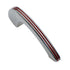 Vintage Amerock Streamlux Polished Chromium Red 3 1/2" Ctr Cabinet Pull ED405-RD