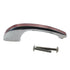 Vintage Amerock Streamlux Polished Chromium Red 3 1/2" Ctr Cabinet Pull ED405-RD