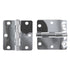 Huntington Brass 3 1/2" Door Hinge Residential Polished Chrome Set of 2
