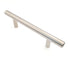 100 Satin Nickel Cabinet Bar Pulls 3 3/4" / 96 mm Centers K146-SN