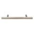 100 Satin Nickel Cabinet Bar Pulls 3 3/4" / 96 mm Centers K146-SN