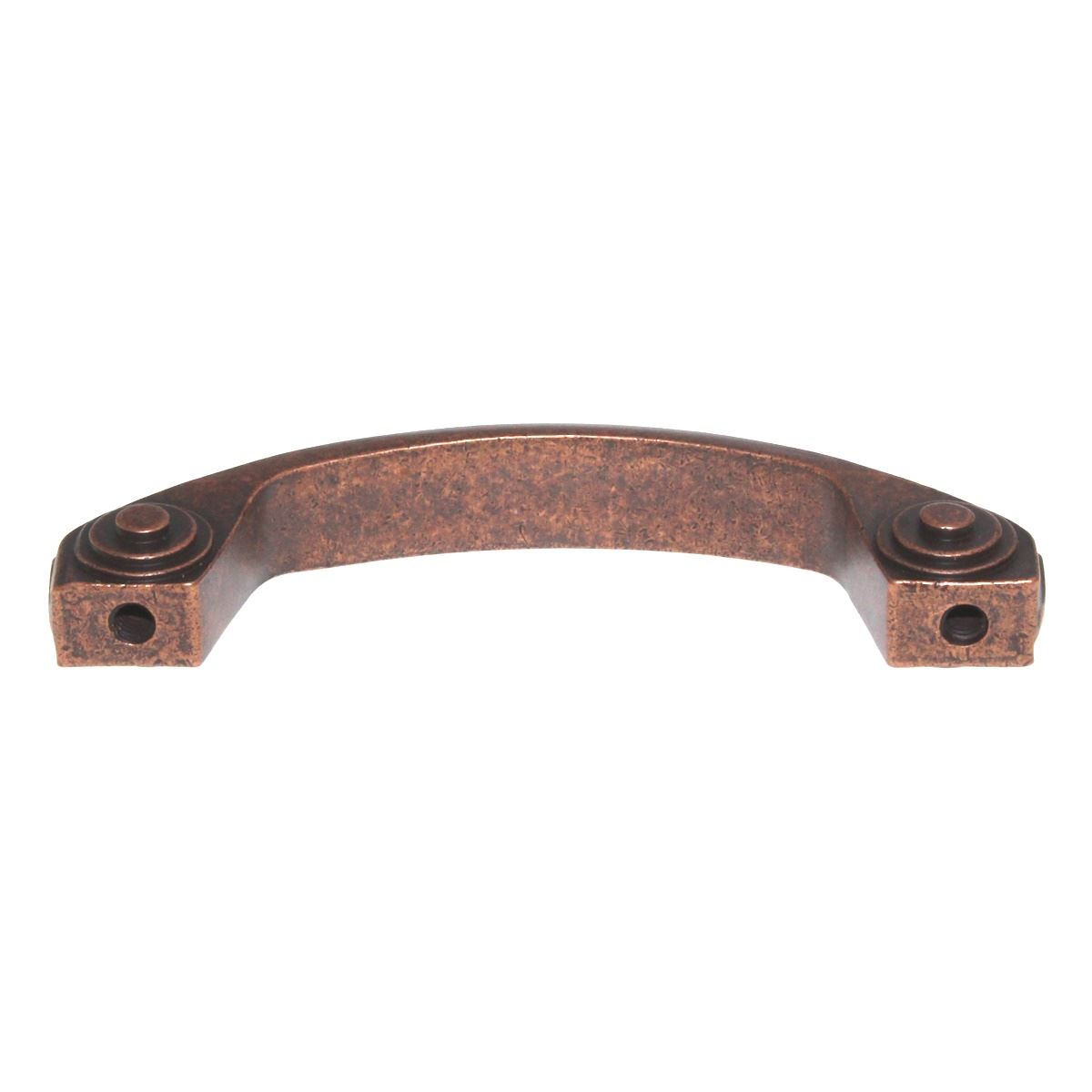 Cliffside Rope Suite 3" Ctr Cabinet Arch Pull Rope Old Copper K344-OC
