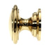 Belwith Keeler Power & Beauty 1 1/4" Polished Brass Round Solid Brass Cabinet Knob K44