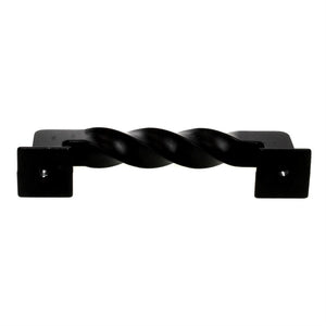H-Select Iron Forge Dark Copper 3 3/4" (96mm) Ctr Cabinet Twist Bar Pull K462-BL