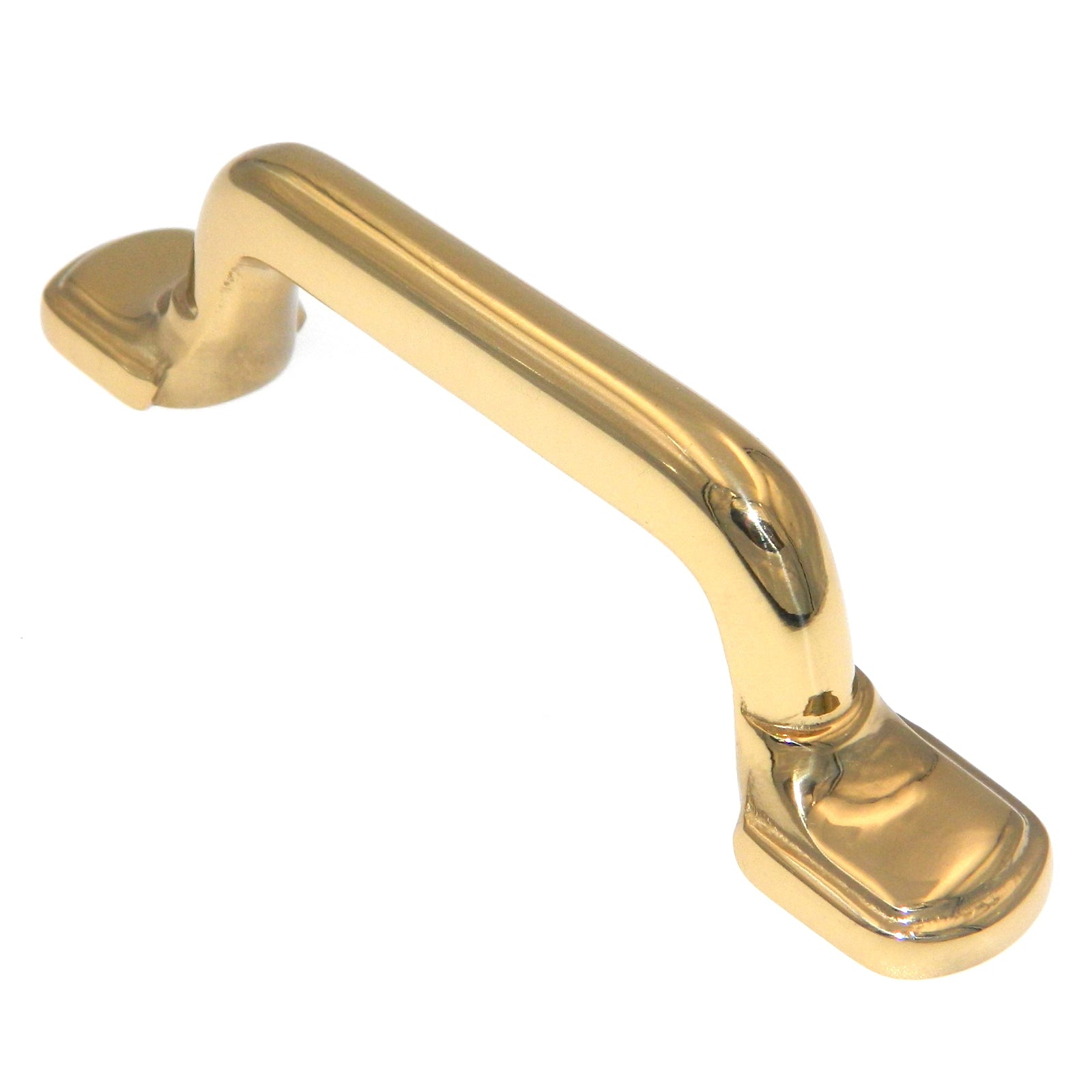 Keeler Solid Brass Polished Brass 3"cc Cabinet Handle Pull Solid Brass K5