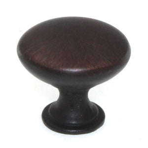 Pride Industrial 1 1/4" Mushroom Round Cabinet Knob Oil-Rubbed Bronze K91010B