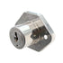 KV Cabinet Drawer Lock Deadbolt 7/8" Max Thickness Chrome 986 Keyed KV70