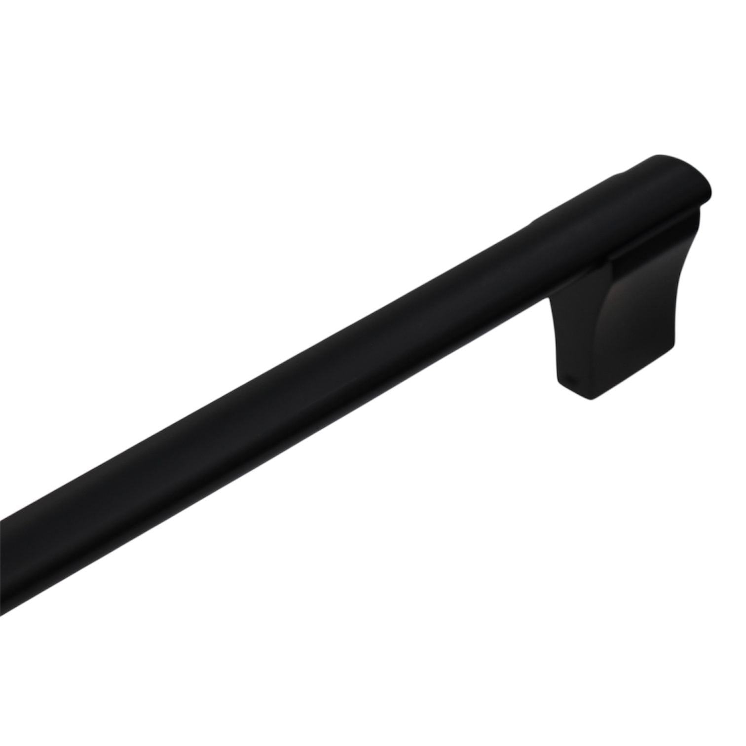 Top Knobs Wellington Steel Appliance Pull 30 1/4" Ctr Flat Black M1102