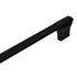 Top Knobs Wellington Steel Appliance Pull 30 1/4" Ctr Flat Black M1102