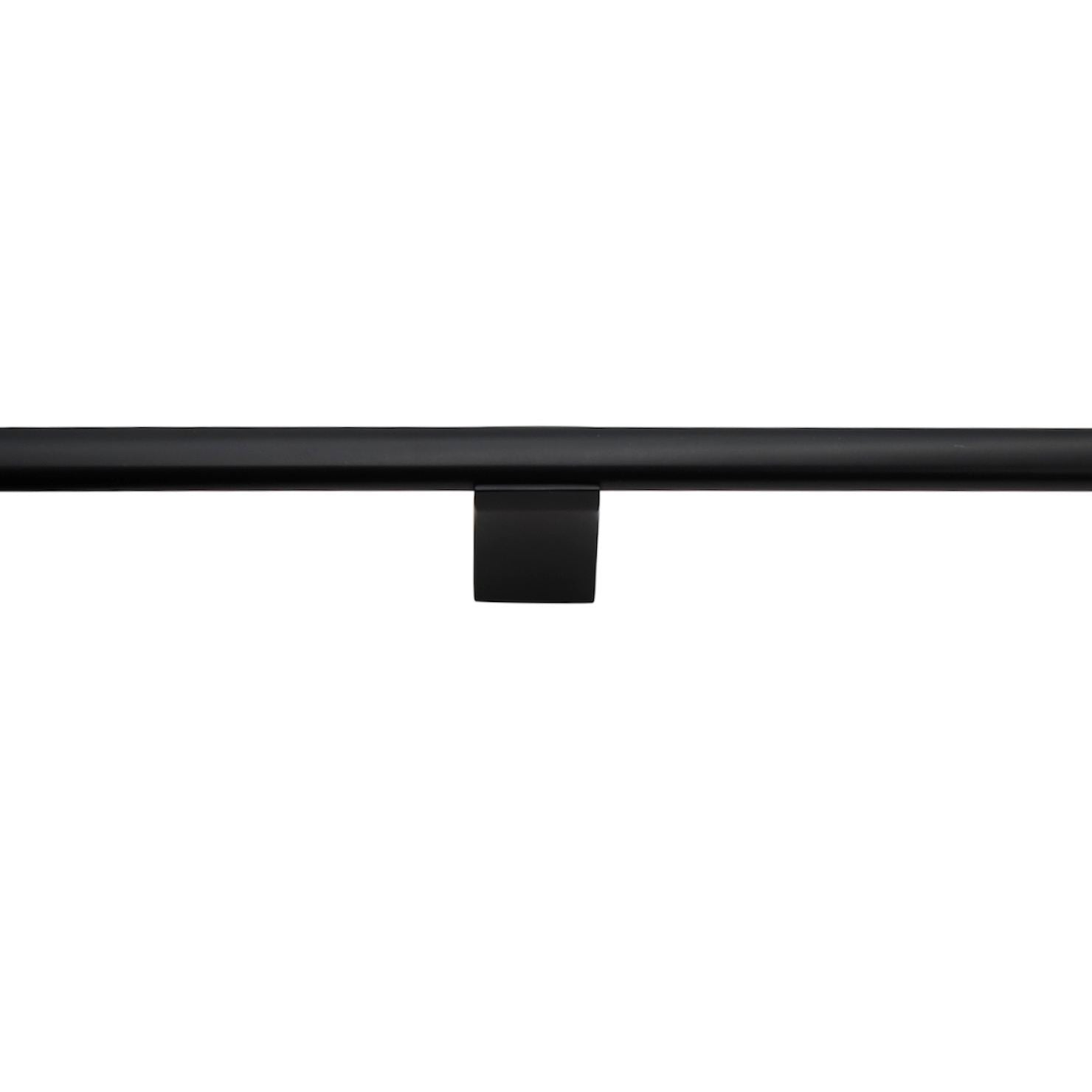 Top Knobs Wellington Steel Appliance Pull 30 1/4" Ctr Flat Black M1102