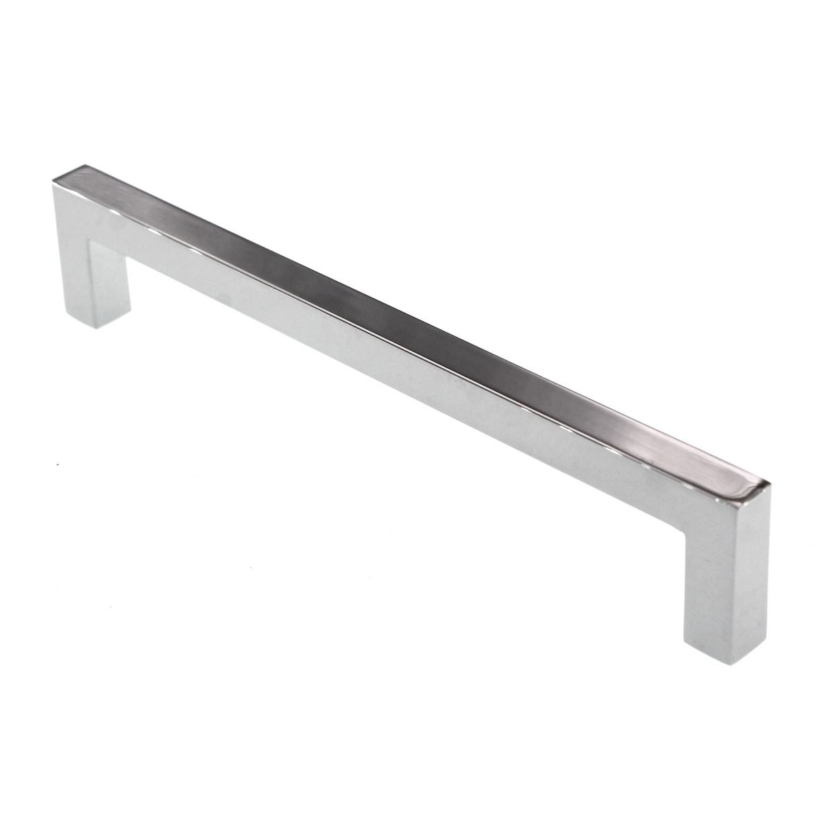 Top Knobs Nouveau Square Bar Pull 6 5/16" (160mm) CTC Polished Chrome M1157