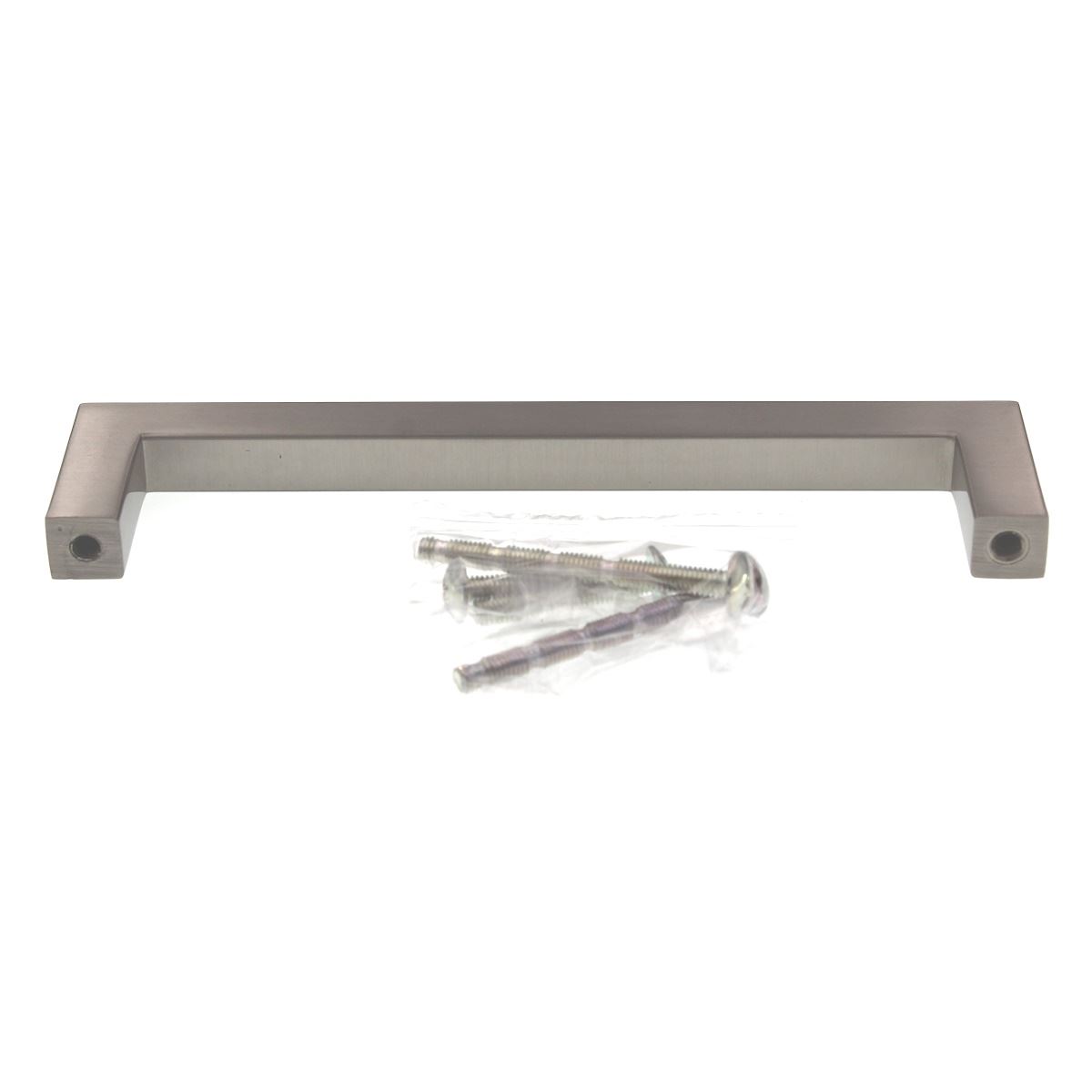 Top Knobs Nouveau Square Bar Pull 5 1/16" (128mm) CTC Brushed Satin Nickel M1158