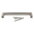 Top Knobs Nouveau Square Bar Pull 5 1/16" (128mm) CTC Brushed Satin Nickel M1158