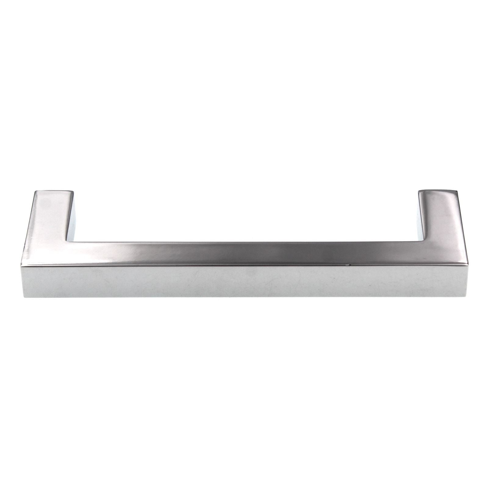 Top Knobs Nouveau Cabinet Square Pull 3 3/4" (96mm) CTC Polished Chrome M1163