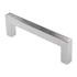 Top Knobs Nouveau Cabinet Square Pull 3 3/4" (96mm) CTC Polished Chrome M1163