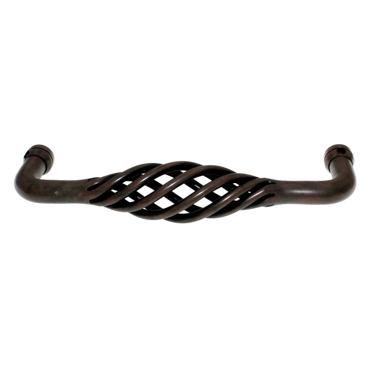 Top Knobs Normandy Cabinet Birdcage Pull Birdcage 8" CTC Patina Rouge M1244-8