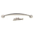 Top Knobs Asbury Mandal Cabinet Pull 5 1/16" (128mm) CTC Polished Nickel M1265