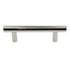 Top Knobs Asbury Hopewell Bar Pull 3 3/4" (96mm) CTC Polished Nickel M1270 